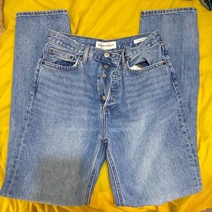 Aritzia Nina Stovepipe straight leg Jean